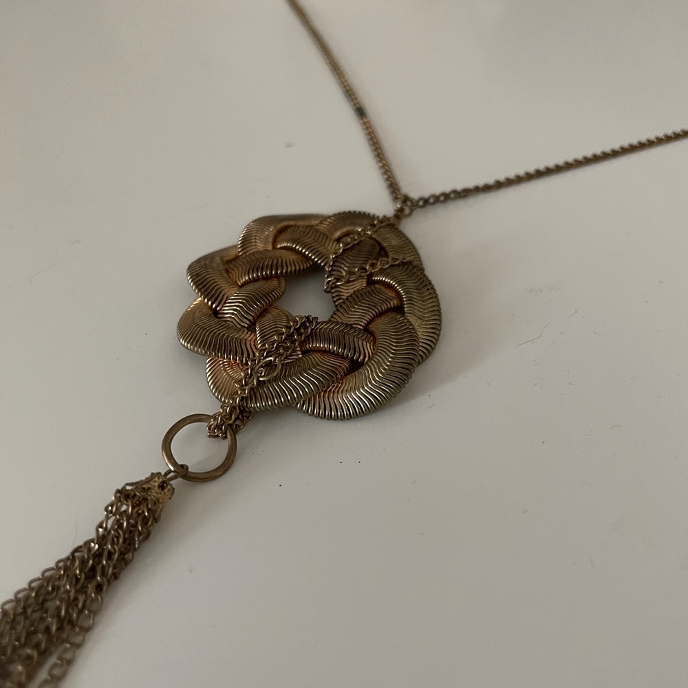Gold necklace